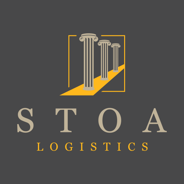 Stoa Logistics Light Logo, Small by Stoa Logistics