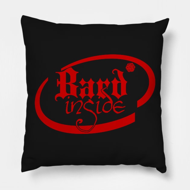 Bard Inside Pillow by SimonBreeze