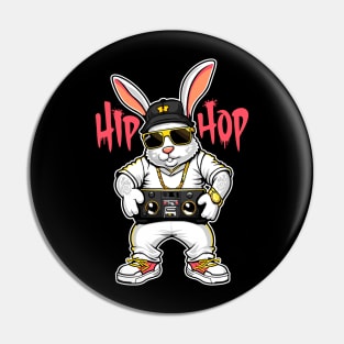 Hip Hop Easter Bunny Light Graffiti by gnarly Pin