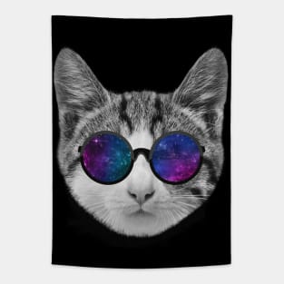 Galaxy Cat Tapestry