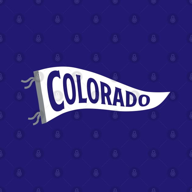 Colorado Pennant - Purple by KFig21