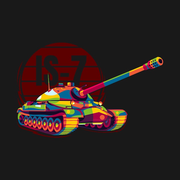 IS-7 Soviet Heavy Tank by wpaprint