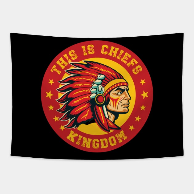 Kansas City Chiefs Tapestry by vectrus