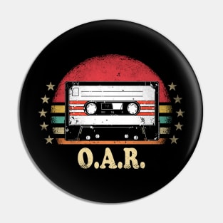 Great Gift O.A.R For Name Vintage Styles Christmas 70s 80s 90s Pin