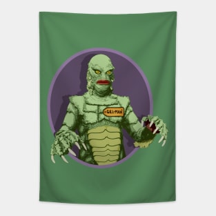 Come on Down, Gill-Man! (Creature from the Black Lagoon) Tapestry