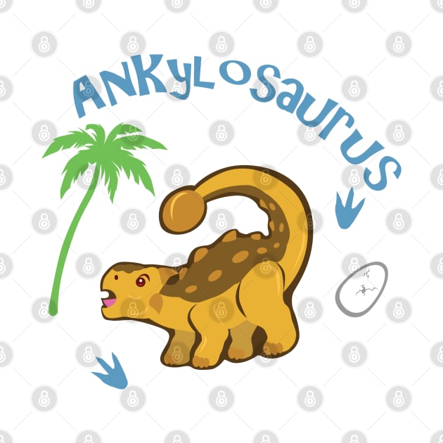 Cute Ankylosaurus by SakuraDragon