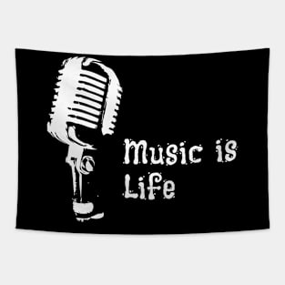 Music is life Tapestry