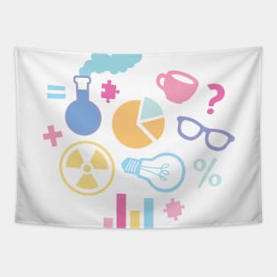 Pastel Science Tapestry