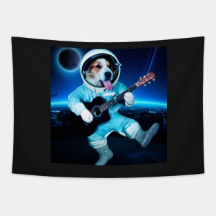 Space Dog #5 Tapestry