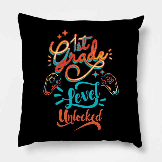 first grade t-shirt Pillow by madlymelody