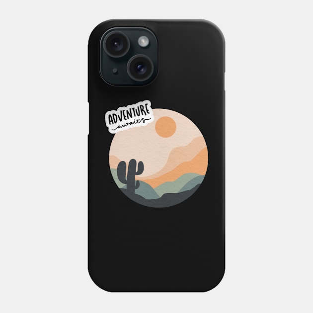 Sunrise Wanderlust Adventure Explore the world travel lover summer holidays vacation Phone Case by BoogieCreates