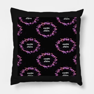 Carpe Diem circles Pillow