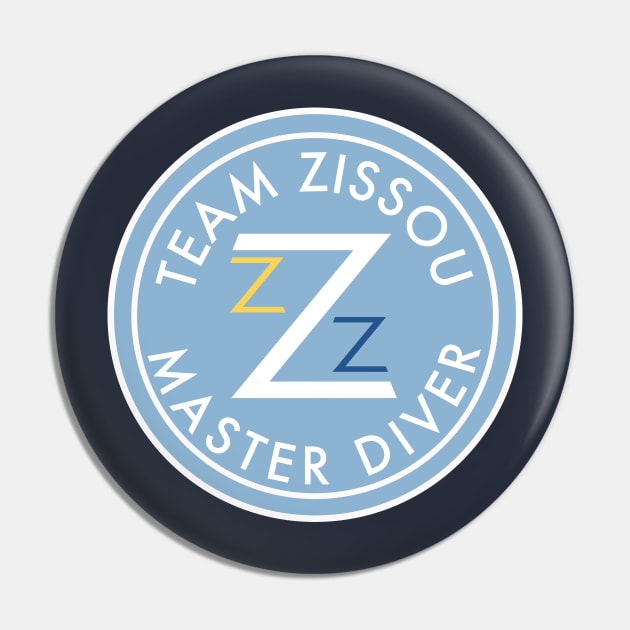 Team Zissou Master Diver Pin by PopCultureShirts