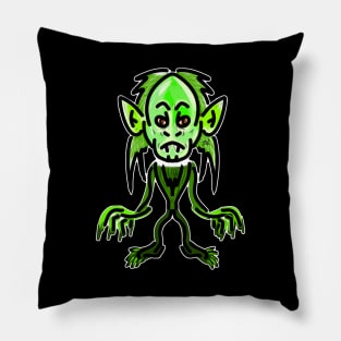 Green Ghoul Pillow