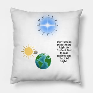 solar clock Pillow