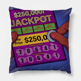 Scratch Off Pillow