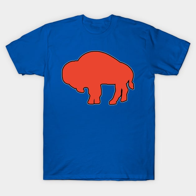 Buffalo Standing Buffalo Silhouette