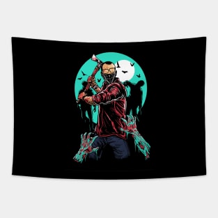 Zombie Killer Tapestry