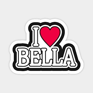 I Love Bella Magnet