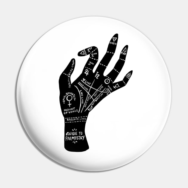 Palmistry Pin by CatCoq