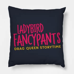 Ladybird Fancypants Logo Pillow