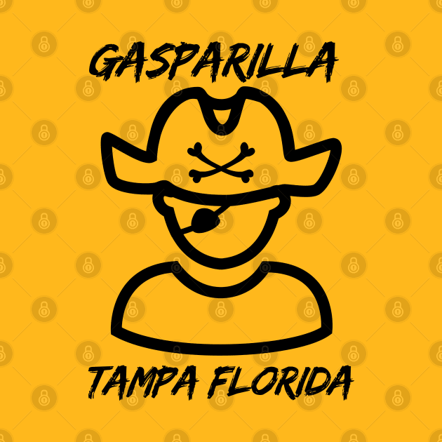 Gasparilla Version 1 by AllThingsTees