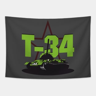 Soviet medium tank T-34-85 Tapestry