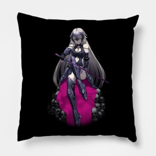 jeanne alter skulls Pillow