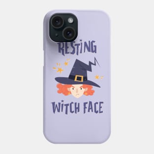 Resting Witch Face - Ginger Witch Phone Case