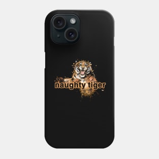 naughty tiger uinsex Phone Case