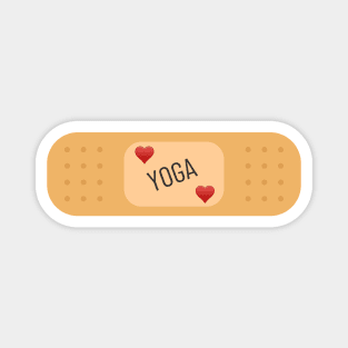 Yoga patch, Yoga bandaid Magnet