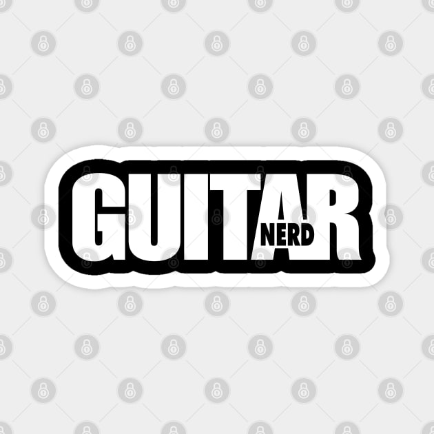 Guitar Nerd Magnet by obstinator