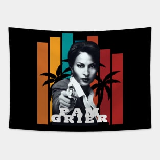 Pam grier summer Tapestry