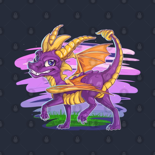 Spyro by chezzepticon