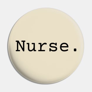 Nurse. Pin