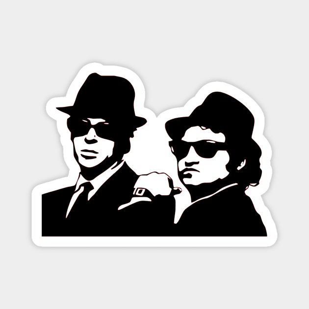 The Blues Brothers Magnet by OtakuPapercraft