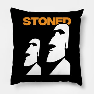 STONED MEME FUNNY BACK PRINT Pillow