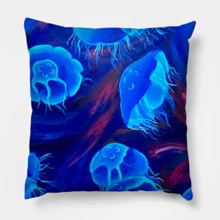 Moon Jellyfish Pillow