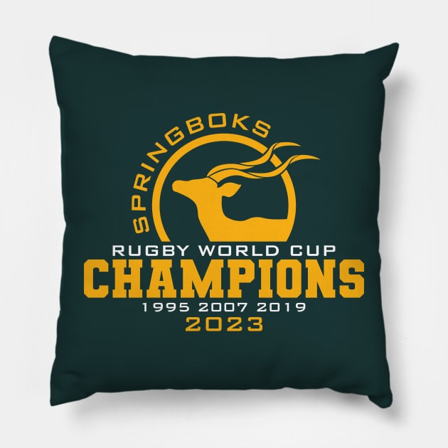 Springboks Pillow by Nagorniak