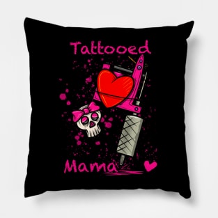 Tattooed mama Pillow