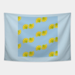 lime and lemon Tapestry