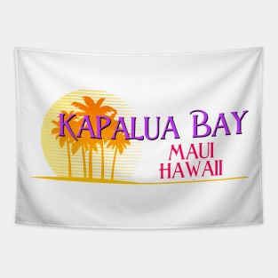 Life's a Beach: Kapalua Bay, Maui, Hawaii Tapestry