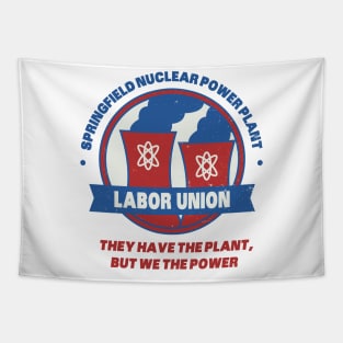 Springfield Nuclear Power Plant Labor Union Tapestry