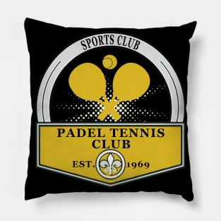 Padel Tennis Club Pillow