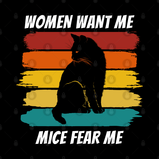 Women Want Me Mice Fear Me 2 by coloringiship