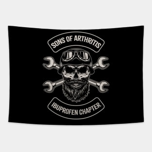 Skull Sons Of Arthritis - ibuprofen chapter Tapestry