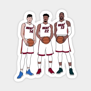 the big 3 of miami Magnet