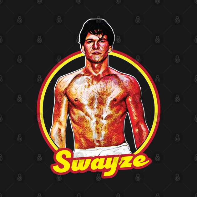 Vintage Swayze Original Fan Art by Trendsdk