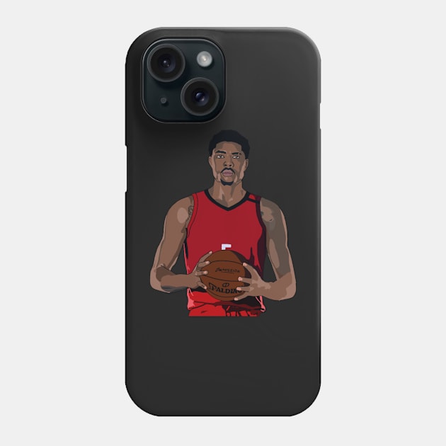 Bruno Caboclo- Houston Rockets Phone Case by ActualFactual