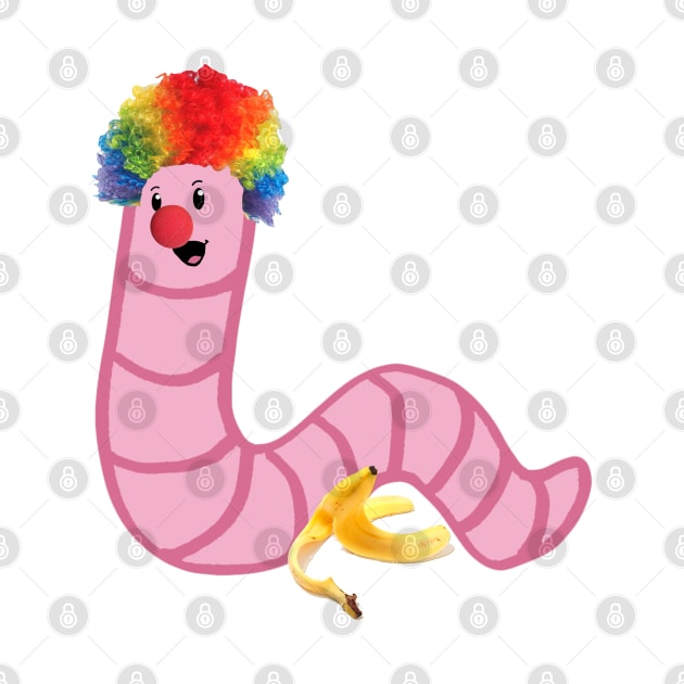 worm (clown) by mystudiocreate